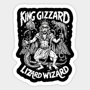 King Gizzard & The Lizard Wizard - Fan made design Sticker